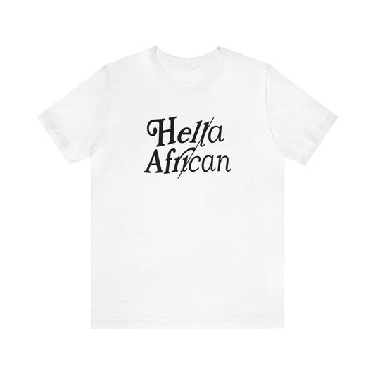 Hella African Crewneck Tee